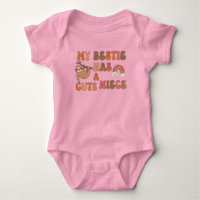 Cute Sloth and Rainbow "My Bestie Has A Cute Niece