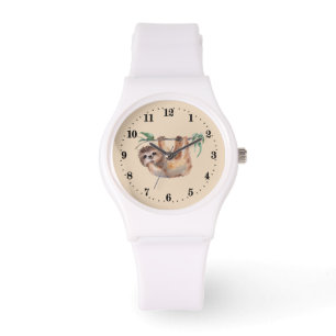 cute sloth animal lovers women watch