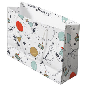 Cute Sloth Birthday Gift Bag