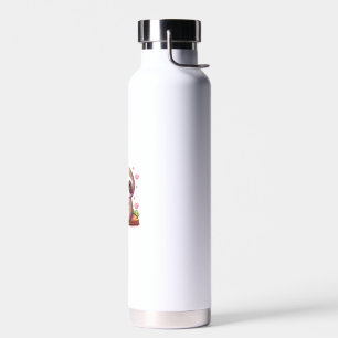 Cute Sloth Boba Bubble Milk Tea Kawaii Women Girls Water Bottle