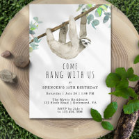 Cute Sloth | Come Hang | Funny Kids Birthday Party