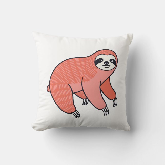 Cute Sloth Cushion (Front)
