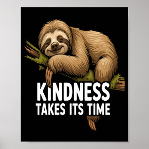 Cute Sloth Design For Sloth Lover And Sloth Comfor Poster