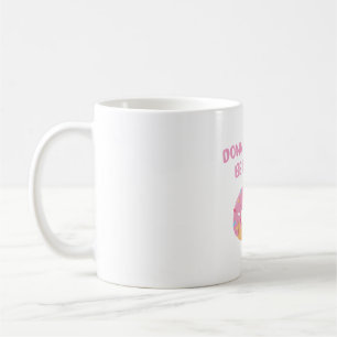Cute Sloth Donut Worry Be Happy Funny Coffee Mug