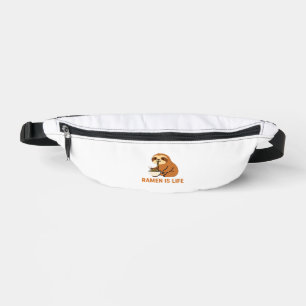 Cute Sloth Eating Ramen � Funny Noodle Lover Desig Bum Bags