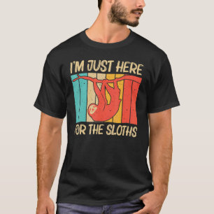 Cute Sloth For Men Women Giant Sloth Sloths Vinta T-Shirt