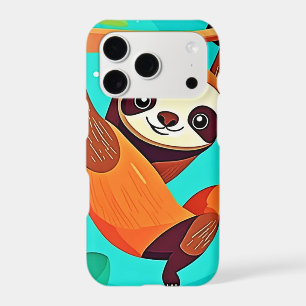 Cute Sloth Hanging in Jungle