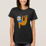Cute Sloth Hanukkah Lazy Sloths Lover Jewish Funny T-Shirt<br><div class="desc">Cute Sloth Hanukkah Lazy Sloths Lover Jewish Funny Gift  Shirt</div>