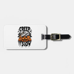Cute Sloth Happy Halloween Luggage Tag