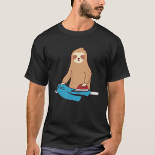 Cute Sloth Ironing Rodent Lazy Tired Pullover Hood