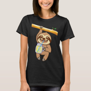 Cute Sloth Lemonade T-Shirt
