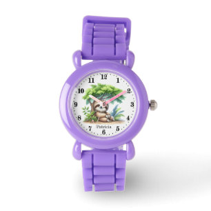 Cute sloth lovers add name watch