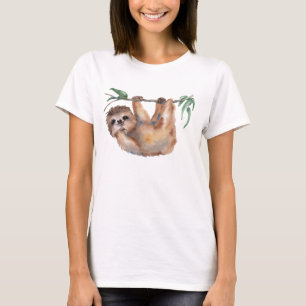 cute sloth lovers animal T-Shirt