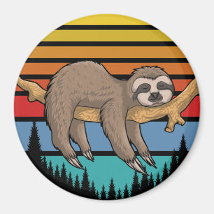 Cute Sloth Magnet