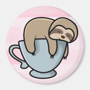 Cute Sloth Magnet
