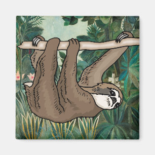 Cute Sloth Magnet
