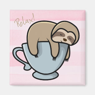 Cute Sloth Magnet