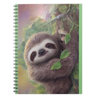 Cute Sloth Notebook