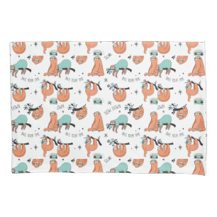 Cute Sloth Pattern Pillowcase