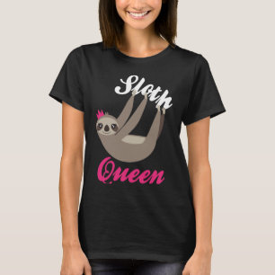 Cute Sloth Queen T-Shirt