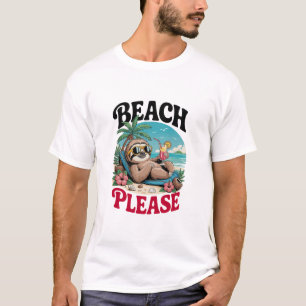 Cute Sloth Summertime T-Shirt