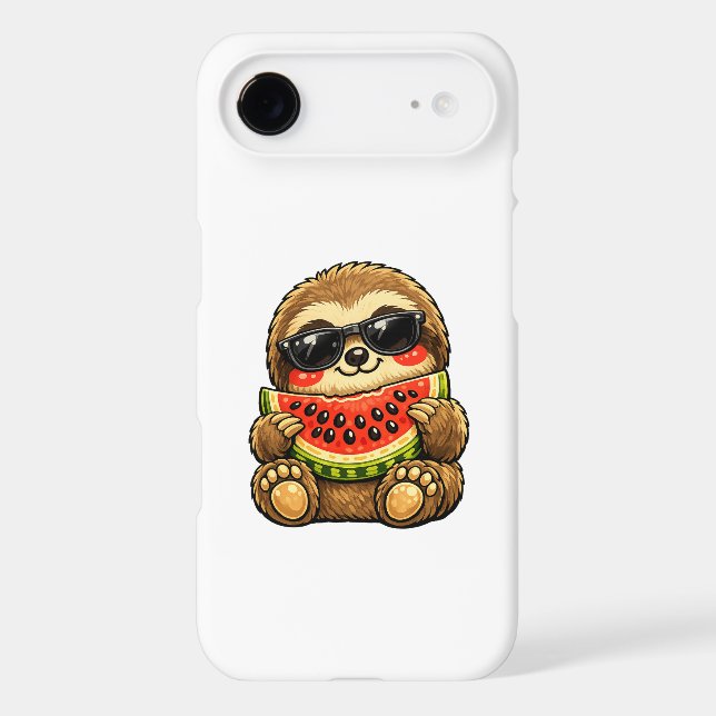 Cute Sloth with Watermelon (Back)