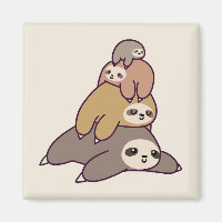 Cute Sloths Background