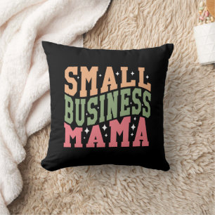 Cute small business Mama word art Cushion