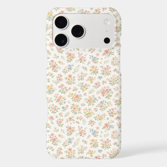 Cute Small Ditsy Floral Seamless Pattern (Back)