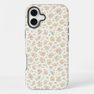 Cute Small Ditsy Floral Seamless Pattern iPhone 16 Plus Case