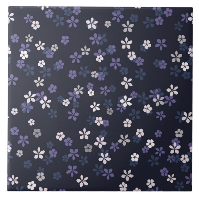 Cute Small Flowers Tile (Front)