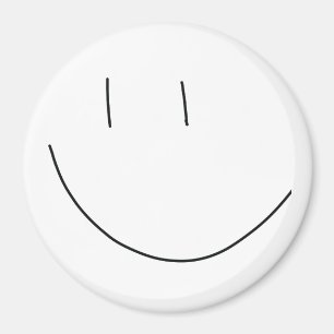Cute Smile Face Magnet