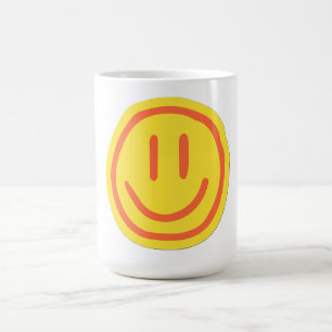 Cute Smile Face   Positive Happy Emoji Design Coffee Mug