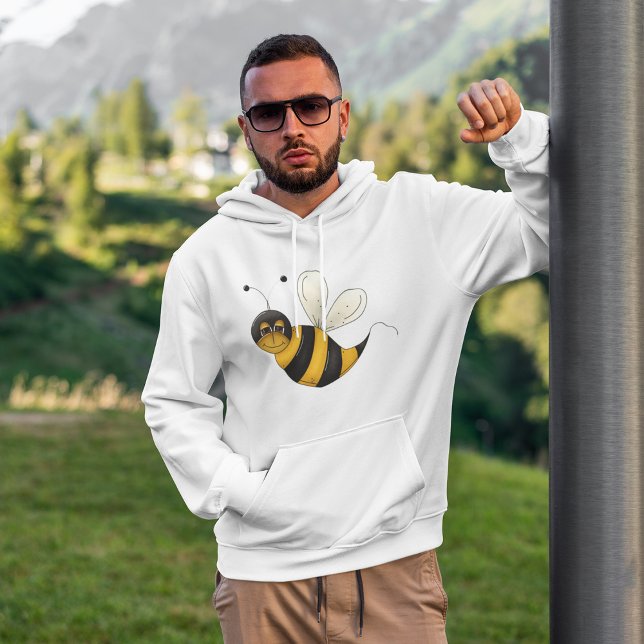 Cute Smiling Bee Hoodie (Creator Uploaded)