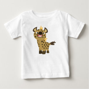 Cute Smiling Cartoon Hyena Baby T-Shirt