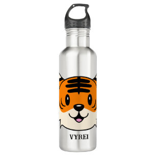 Cute Smiling Cartoon Tiger 710 Ml Water Bottle