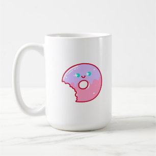 Cute Smiling Doughnut Coffee Mug