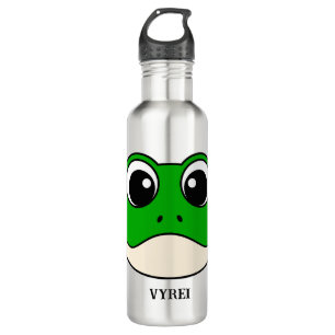 Cute Smiling Frog 710 Ml Water Bottle