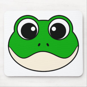 Cute Smiling Frog Mouse Mat