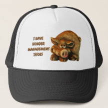 Cute Smiling Hog Hunger Management Issues