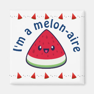 Cute Smiling Kawaii Watermelon Magnet