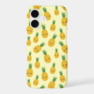Cute Smiling Pineapples Pattern Phone Case