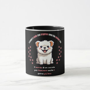 Cute Smiling Puppy  Mug
