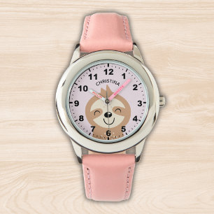 Cute smiling sloth for Girl Watch
