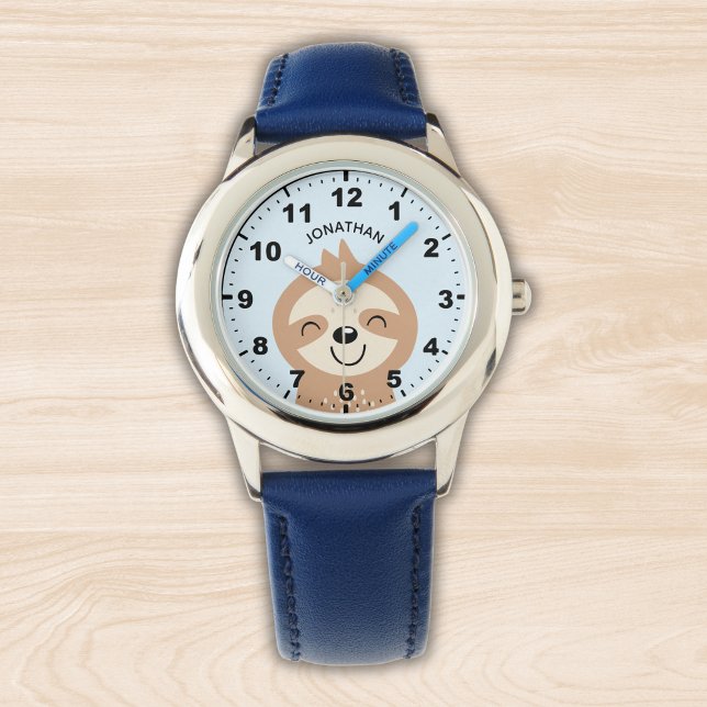 Cute smiling sloth for kids watch (Creator Uploaded)