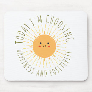 Cute Smiling Sun Mouse Mat