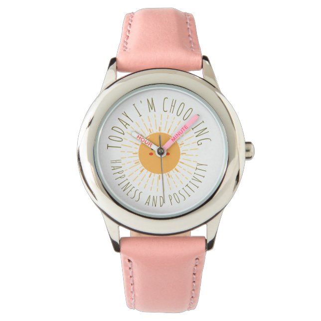 Cute Smiling Sun  Watch (Front)