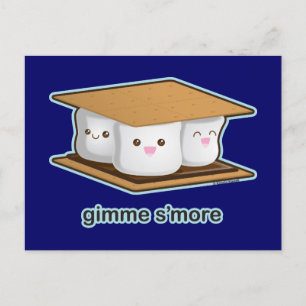 Cute S'more Postcard
