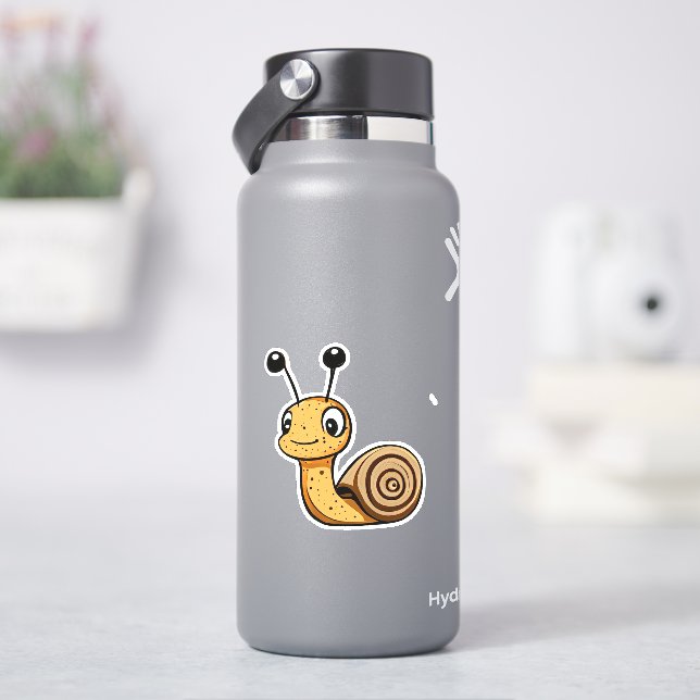 Cute snail cartoon sticker (HydroFlask)
