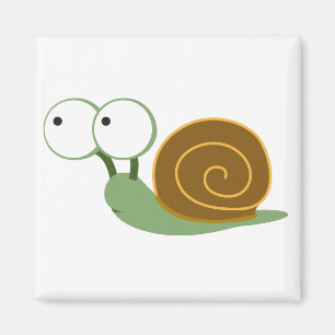 Cute Snail` Magnet